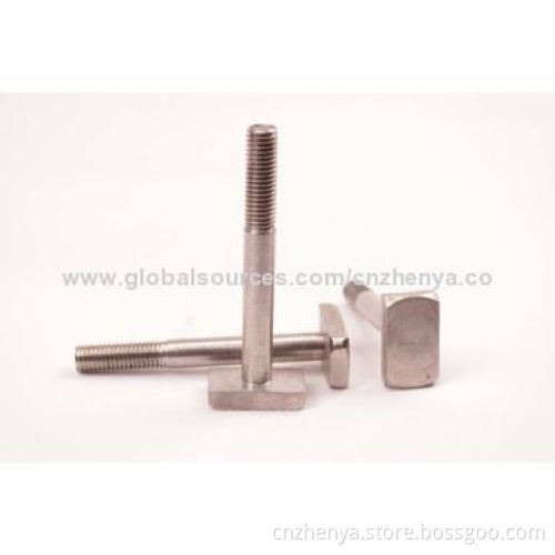 UNC Square Bolts with SGS Mark, 8-200mm, 1/2-8-inch Length